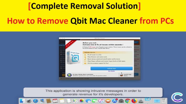 rimuovere advanced mac cleaner